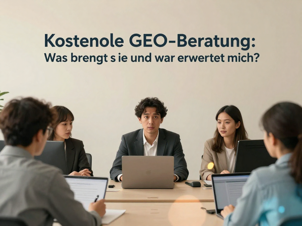 Kostenlose GEO-Beratung: Was bringt sie und was erwartet mich?